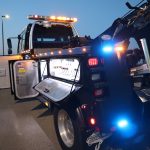 tow truck with lights